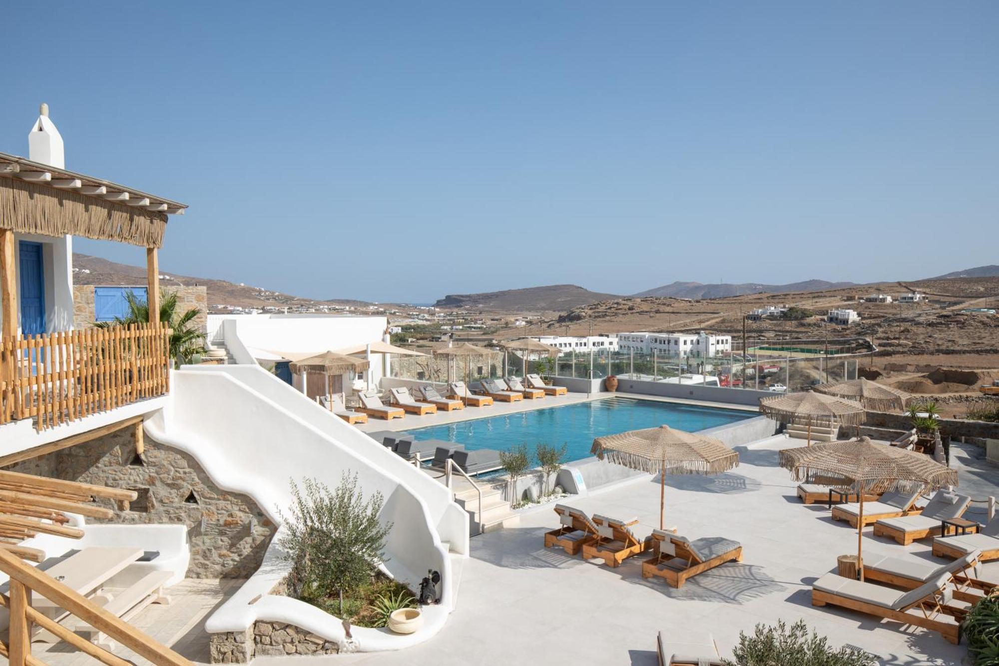 Апарт готель Alexandros Mykonos Klouvas Екстер'єр фото